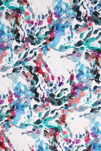 Swiss Cotton Silk Printed (Abstract Design) Swiss Cotton Silk Printed (Abstract Design)