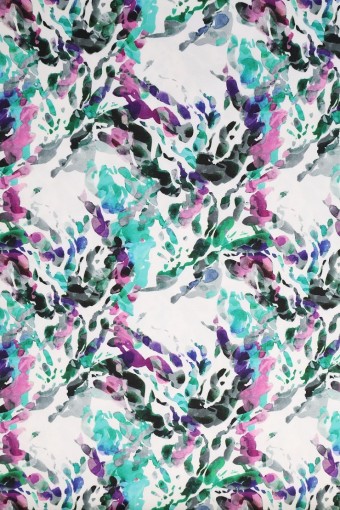 Swiss Cotton Silk Printed (Abstract Design) Swiss Cotton Silk Printed (Abstract Design)