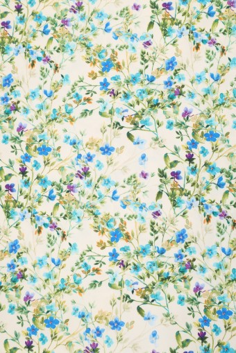 SWISS COTTON PRINTED-FLOWER DESIGN - P/METER SWISS COTTON PRINTED-FLOWER DESIGN - P/METER