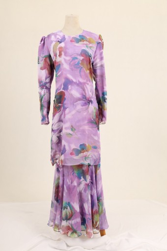 BAJU KURUNG ROYAL AALIA SILKY CHIFFON BAJU KURUNG ROYAL AALIA SILKY CHIFFON