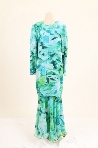 BAJU KURUNG ROYAL AALIA SILKY CHIFFON BAJU KURUNG ROYAL AALIA SILKY CHIFFON