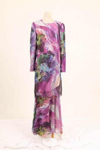 BAJU KURUNG ROYAL AALIA SILKY CHIFFON BAJU KURUNG ROYAL AALIA SILKY CHIFFON