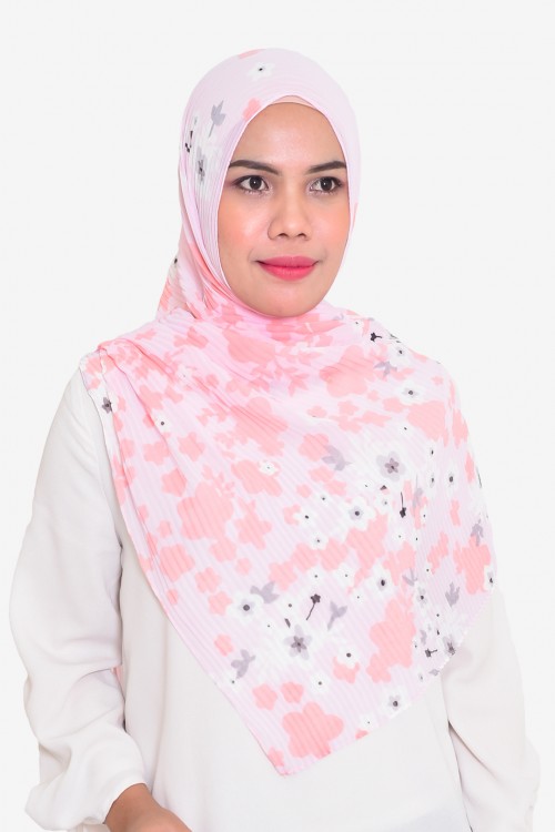 Sakura Pleated Shawl