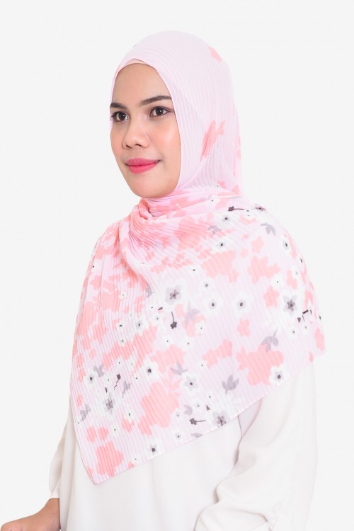 Sakura Pleated Shawl