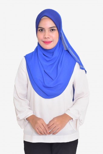 Plain Chiffon Instant Scuba With Stone Plain Chiffon Instant Scuba With Stone