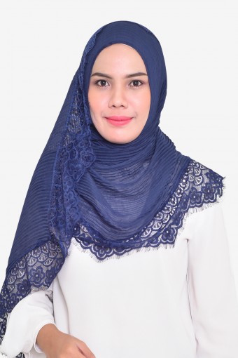 Lissa Lace Pleated Shawl Lissa Lace Pleated Shawl