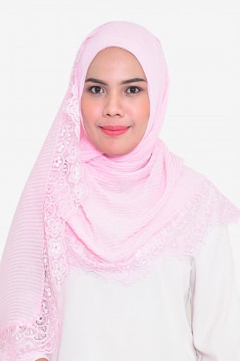 Lissa Lace Pleated Shawl Lissa Lace Pleated Shawl