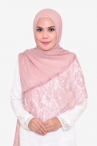 Cassia Lace Pleated Shawl Cassia Lace Pleated Shawl