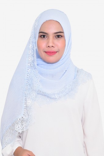 Lissa Lace Pleated Shawl Lissa Lace Pleated Shawl