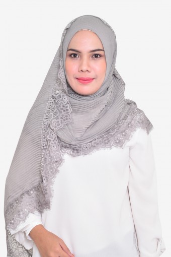 Lissa Lace Pleated Shawl Lissa Lace Pleated Shawl