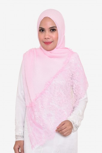 Cassia Lace Pleated Shawl Cassia Lace Pleated Shawl
