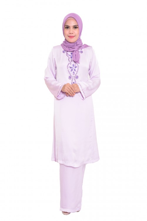 BAJU KURUNG SILKY SATIN