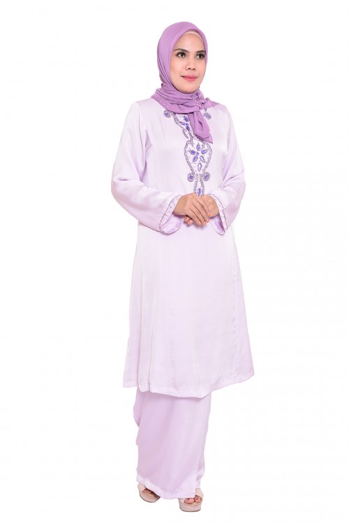 BAJU KURUNG SILKY SATIN