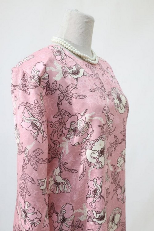 BAJU KURUNG LEONARD PRINTED