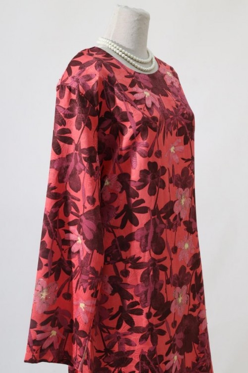 BAJU KURUNG LEONARD PRINTED