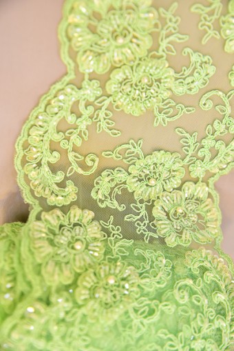 BORDER LACE BEADED BORDER LACE BEADED