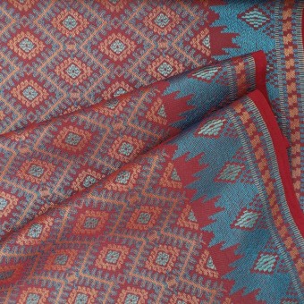 Washable Jacquard Crepe Songket Design (Bidang 44") Per Meter