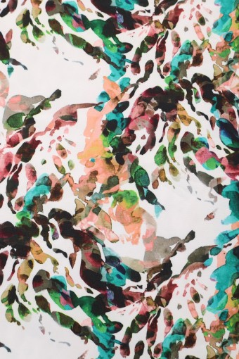 Swiss Cotton Silk Printed (Abstract Design) Swiss Cotton Silk Printed (Abstract Design)